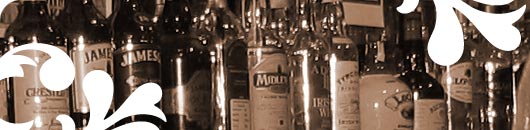 O'Connell's main bar bottles